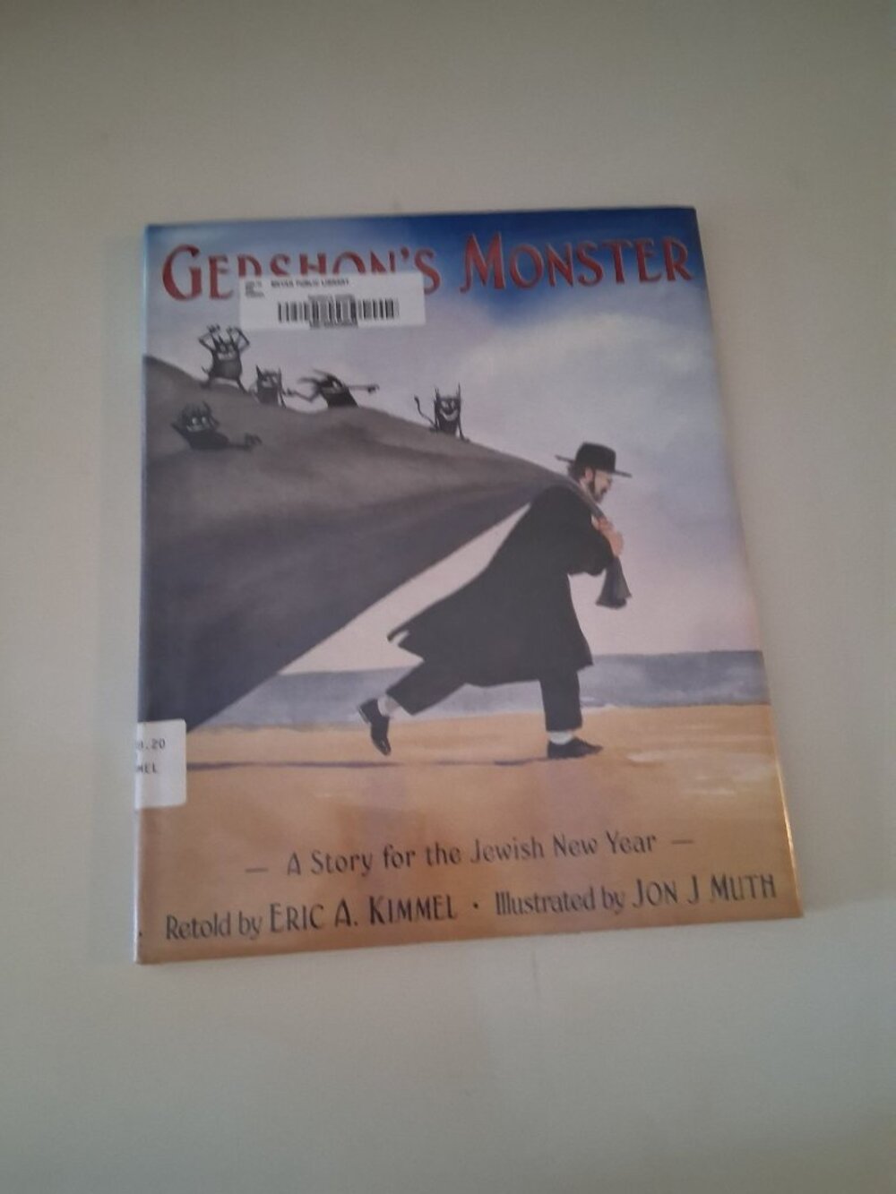Gershon's Monster Hard Cover Book Library Discard BE4